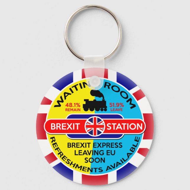 Brexit Key Ring (Front)