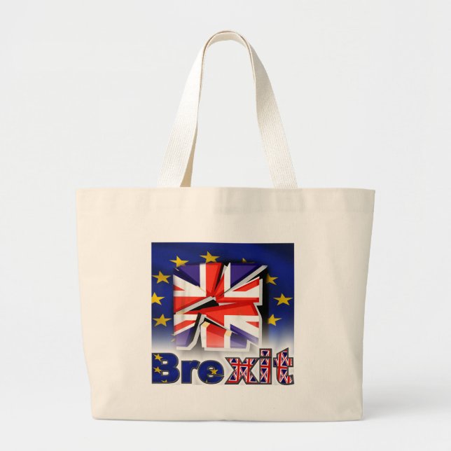 brexit large tote bag (Front)