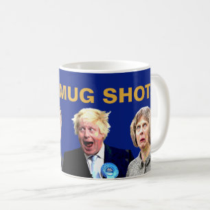 BREXIT MUG SHOTS, Fun Brexit Referendum Message: