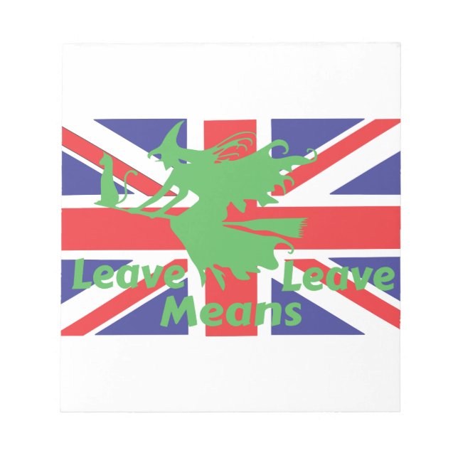 brexit notepad (Front)