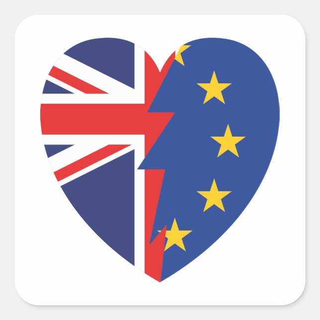 Brexit Square Sticker (Front)