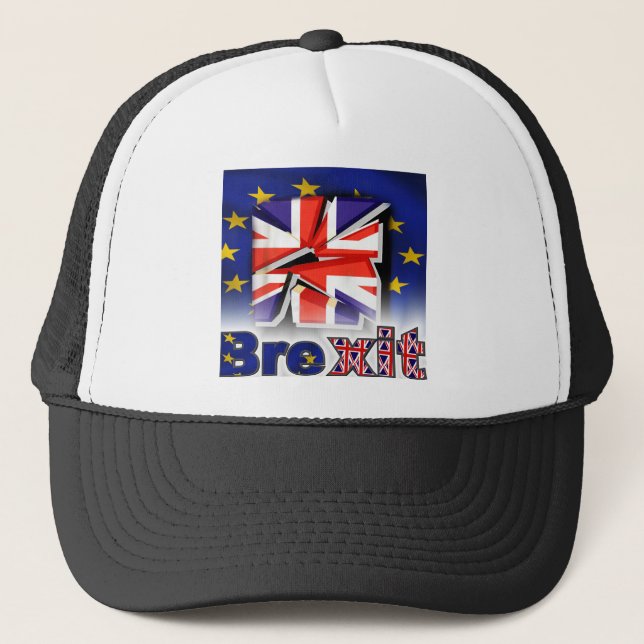 brexit trucker hat (Front)