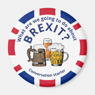 BREXIT Union Jack Conversation Starter 'Fridge Magnet