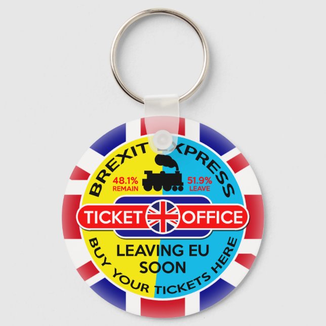 Brexit Winners Key Ring (Front)