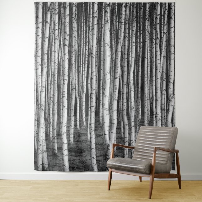 Brezový grove birch trees, russia tapestry (In Situ)