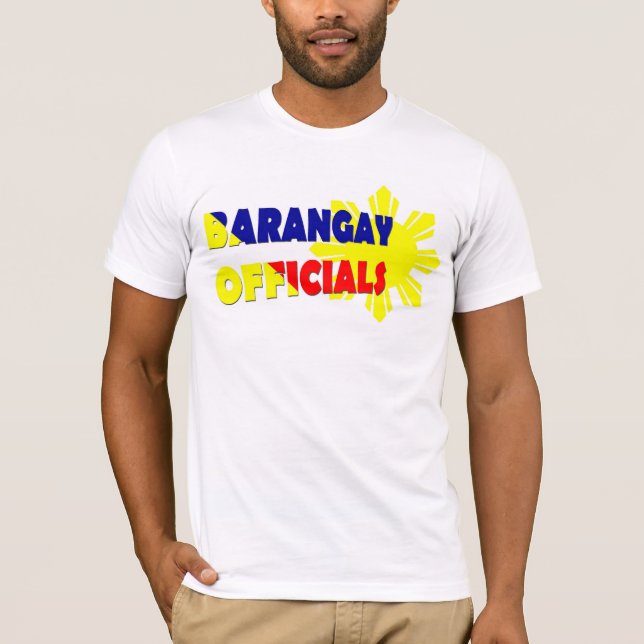 Brgy off. w/ sun T-Shirt (Front)