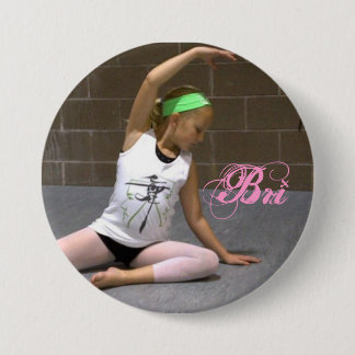Bri Pink 7.5 Cm Round Badge