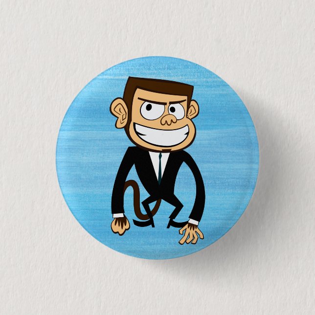 BRIAN 3 CM ROUND BADGE (Front)