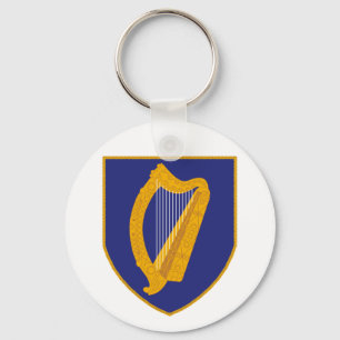 Brian Boru Harp - Symbol of Ireland Key Ring