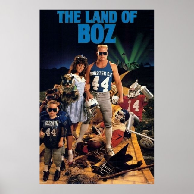 BRIAN BOSEWORTH  THE LAND OF BOZ POSTER (Front)