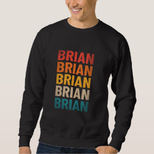 Brian First Name Shirt Vintage Brian Name