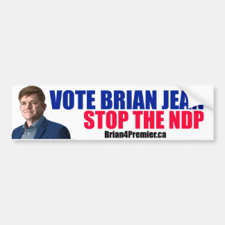 Brian for Premier Bumper Sticker