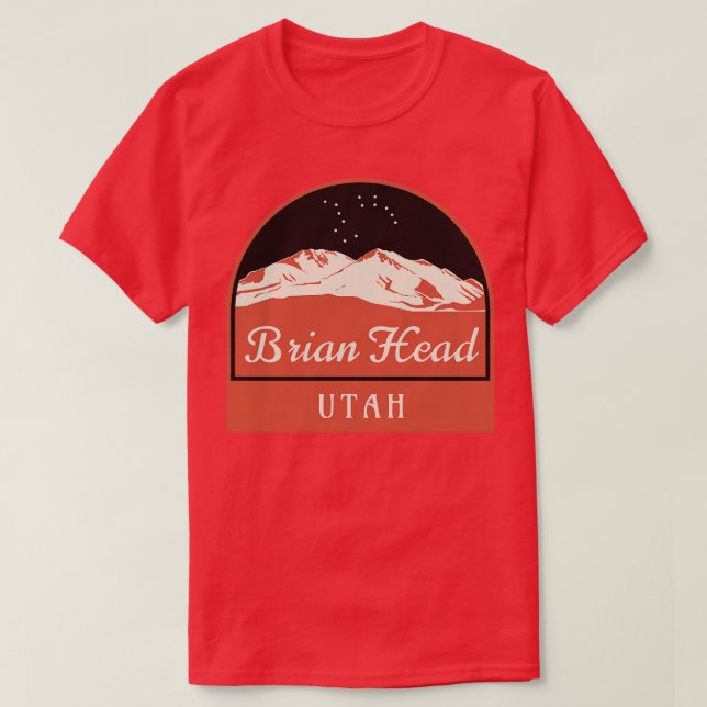 Brian Head Ski Utah T-Shirt (Design Front)
