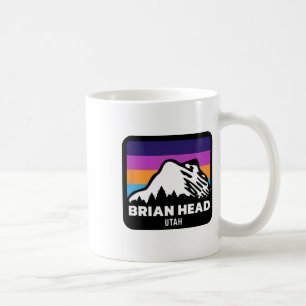 Brian Head Utah Skiing Snowboarding Family Ski Tri Coffee Mug
