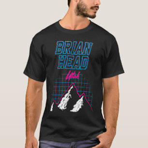 Brian Head Utah USA Ski Resort BACK PRINT 3 T-Shirt
