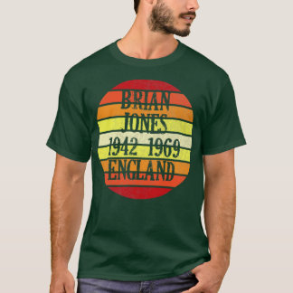 Brian Jones England 1942 1969 Music D138 T-Shirt