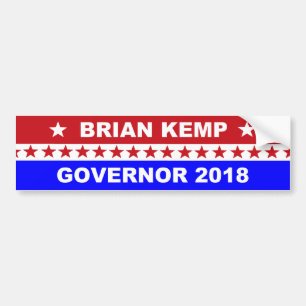 Brian Kemp Governor Georgia 2018 Bumper Sticker