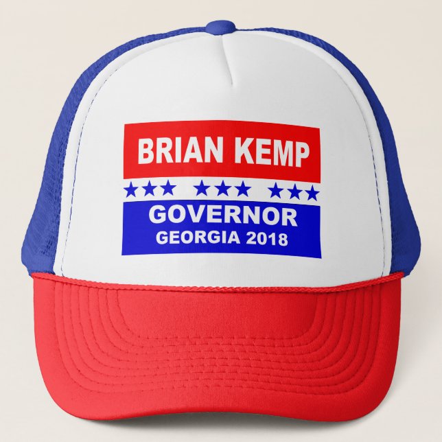 Brian Kemp Governor Georgia 2018 Hat (Front)