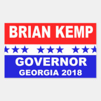 Brian Kemp Governor Georgia 2018 Sticker