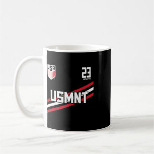 Brian White 23 Navy Usmnt Officially Licensed Coffee Mug