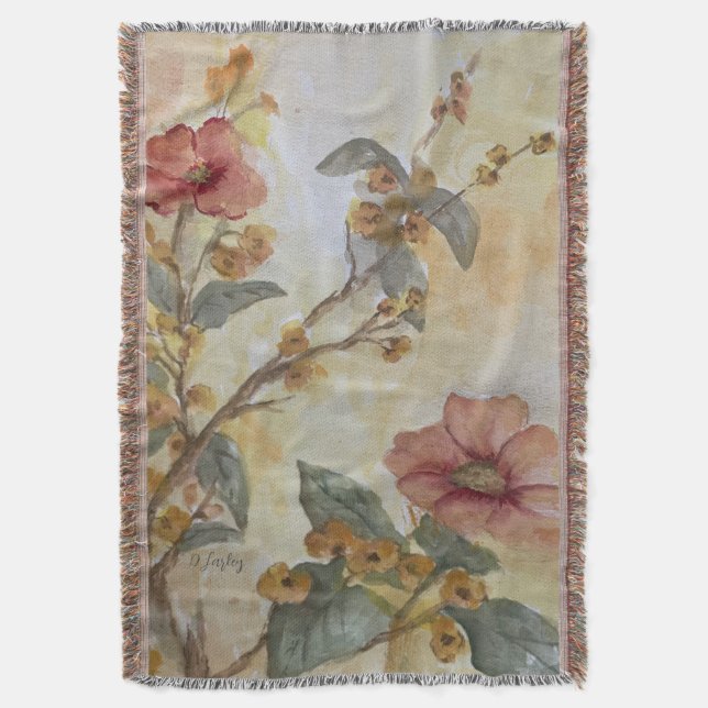 Brianne Throw Blanket (Front Vertical)