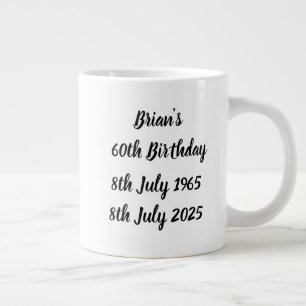 Brian's 60th Birthday Mug