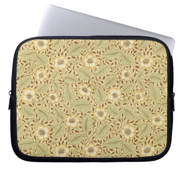 'Briar Rose' wallpaper design Laptop Sleeve (Front)