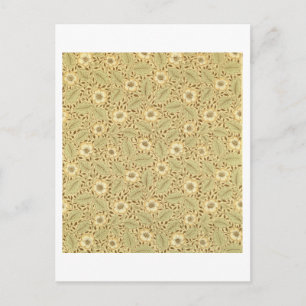 'Briar Rose' wallpaper design Postcard