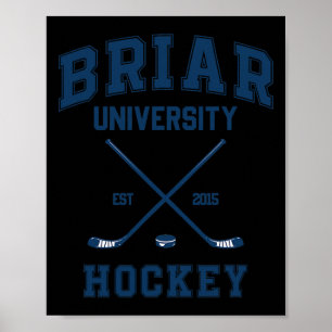 Briar U Hockey Off Campus Graham 44 Two Side  Poster