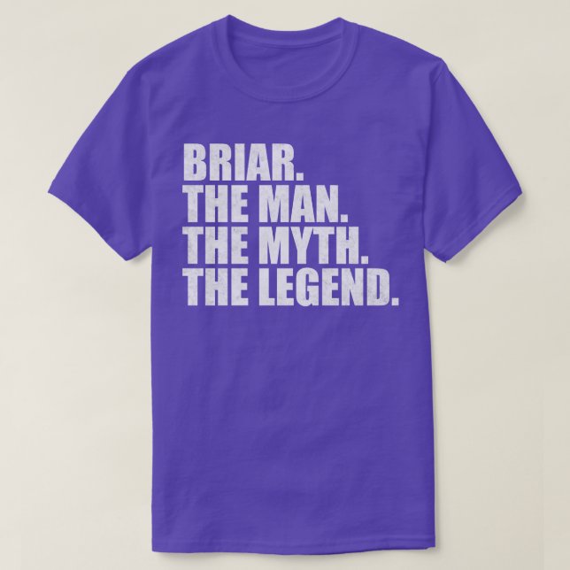 BriarBriar Name Briar given name T-Shirt (Design Front)