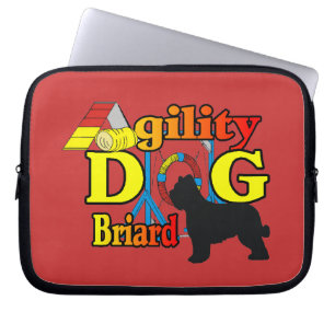 Briard Agility Laptop Sleeve