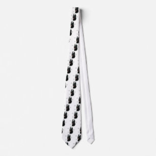Briard (black) History Design Tie