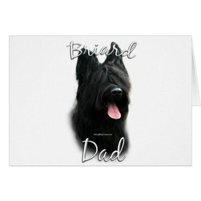 Briard Dad 2 (Front Horizontal)