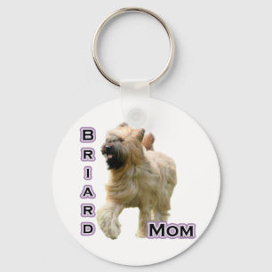 Briard Mum 4 - Keychain