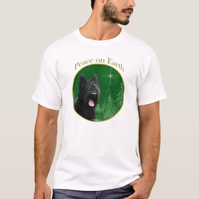 Briard Peace T-Shirt (Front)