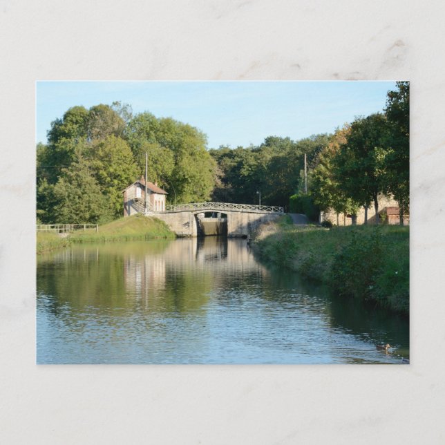 Briare lock no. 3 postcard (Front)