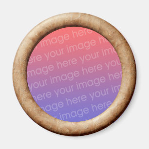 Brick (3d effect frame border) Template Magnet