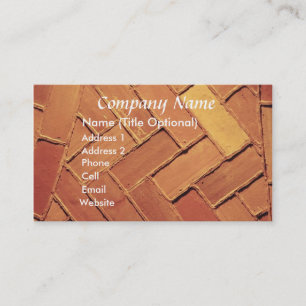 Brick Abstract Business Card