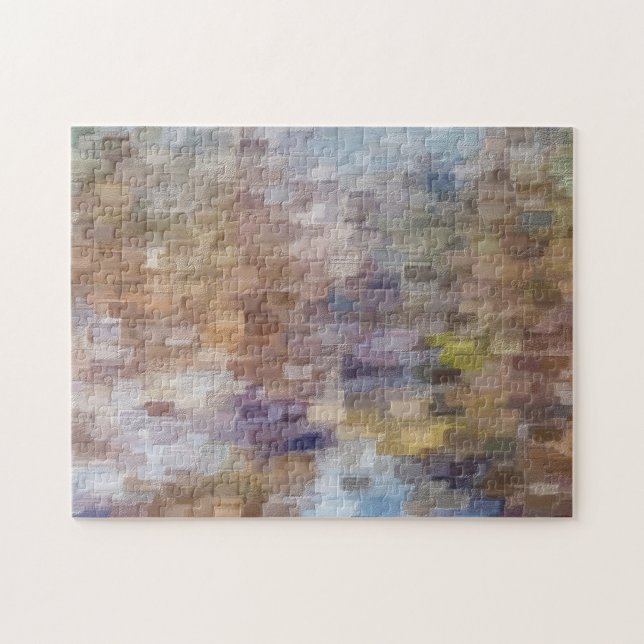 Brick Abstract Winter Fall Jigsaw Puzzle (Horizontal)