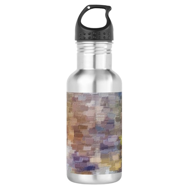 Brick Abstract Winter Fall Stainless Steel Water B 532 Ml Water Bottle (Front)