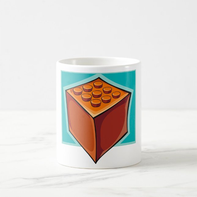 Brick Block Fun Building Toy Coffee Mug (Creator Uploaded)