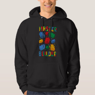 Brick Builder Blocks Master Builder Hoodie