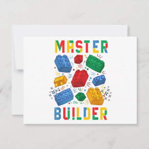 Brick Builder Funny Blocks Building Master Builder