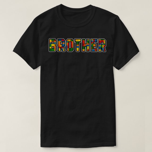 Brick Builder Funny Blocks Master Builder bob marl T-Shirt (Design Front)