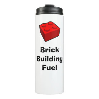 Brick Building Fuel Tumbler