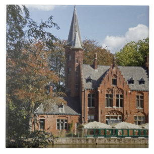 Brick church on Minnewater Ceramic Tile