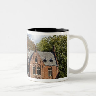 Brick church on Minnewater Two-Tone Coffee Mug