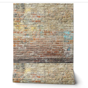 Brick Custom 2' * 12' Textured Vinyl Wallpaper