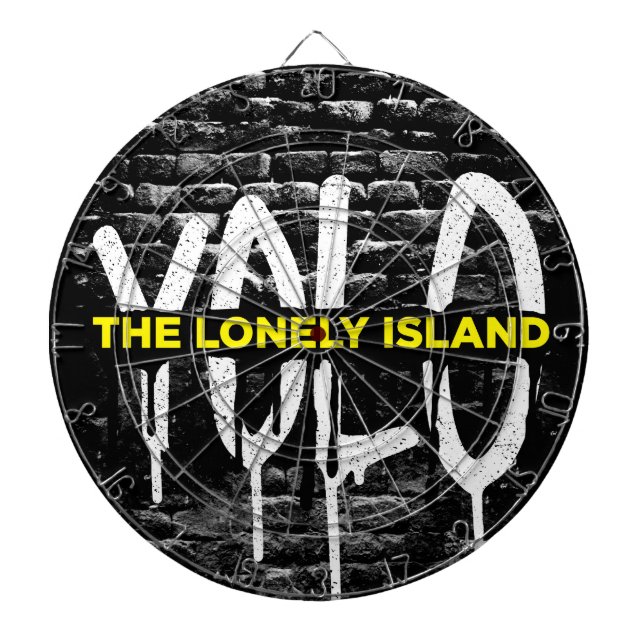 Brick Drip Dartboard (Front)