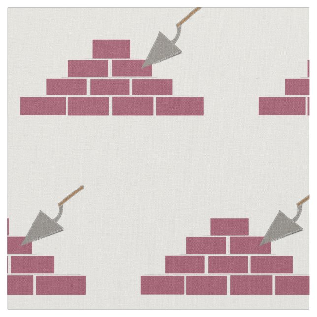 Brick Layer Fabric (Close Up)